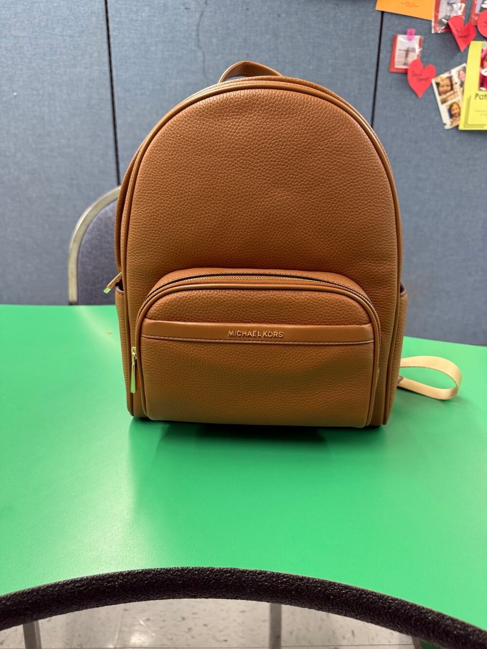 Michael Kors Medium Bex Backpack Brown Acorn Leather Adjustable NEW WITH TAGS